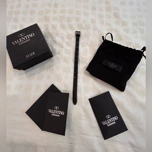 Valentino Noir stud bracelet